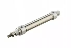 Pneumat System Apvalus cilindras Iso6432 16x160 pneumatinis amortizavimas