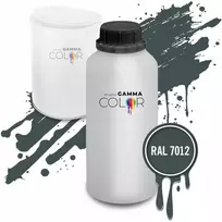 Ral 7012 akriliniai dažai/lakas akriliniai matiniai, 1l