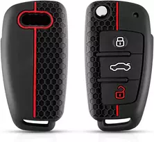 Audi rakto dėklas, silikoninis dangtelis Audi A1 A3 A4 A6 Q3 Q5 Q7 Tt R8