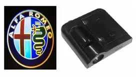 Led logo projektorius hd 3d belaidis alfa romeo
