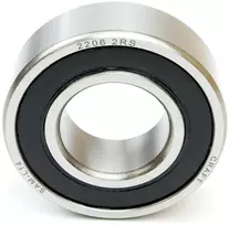 Parts and Parts savaime išsilyginantis rutulinis guolis 2206 2rs 30 x 62 x 20 mm, Din 630, didelės apkrovos, patvarūs savaime užsifiksuojantys savaime išsilyginantys rutuliniai guoliai, maža trintis, idealiai tinka konvejerių sistemoms