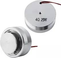Kompiuterio kolonėlės 50 mm 2 colių viso dažnio rezonansinis garsiakalbis, žemų dažnių garsiakalbis su stipria vibracija, 1 vnt., su 360 laipsnių perdavimu ir membrana be popieriaus, skirtas kompiuteriams, nešiojamiesiems kompiuteriams, mp3, mp4