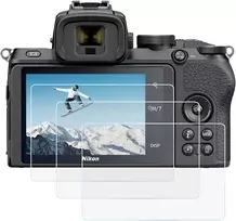 Objektyvas Z50 kameros ekrano apsauga, skirta Nikon Z50 Z 50 Z50 skaitmeniniam fotoaparatui [3 vnt.], Fire Rock grūdintas optinis stiklas, apsaugantis nuo įbrėžimų ir burbuliukų, skirtas Nikon Z50 Z 50