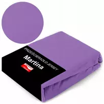 Paklodė su guma 180x200 Jersey Polskie Minkšta Patvari Violetinė spalva