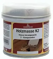 Medienos glaistas holzmasse k2 šviesus riešutas 125ml