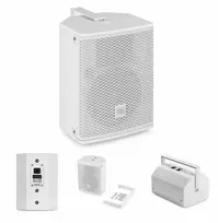 Kompiuterio kolonėlės Pasyvi sieninė/lubinė kolonėlė 5'' 200w balta bass-reflex Power Dynamics