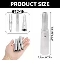 Xlr Male į 6.35mm Jack Female Audio Adapteris (3 vnt.)
