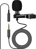 Ancllo atvartinis mikrofonas 3.5mm įvairiakryptis profesionalus kondensatorinis mikrofonas išmaniesiems telefonams ir podcast'ų įrašymui
