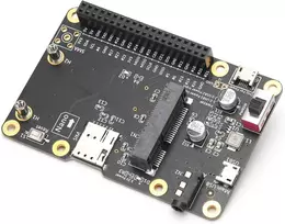 Akozon 3g/4g lte bazinė hat plėtimo plokštė skirta 4/3/2/b+ modulio kompiuterinei plokštei į usb su sim kortele