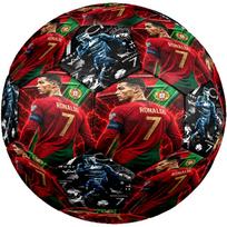 Ronaldo's Legacy Juodas Baltas Dydis 5 Futbolo Kamuolys Mašininio Siuvimo Patalpų/Lauko Treniruotėms ir Varžyboms Tobula Atminimo Dovana Futbolo Mėgėjams zq