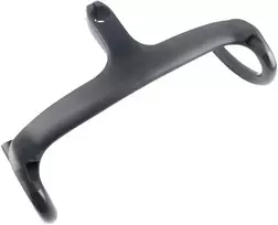 Alfa Pasca anglies pluošto plento dviračio vairas su iškyša Aerobar Carbon 28.6 dviračio vairas Carbon 400 x 110 mm
