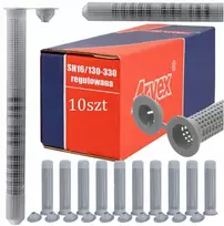 Arvex Plastikinis tinklelis, cheminio inkaro įvorė Sh 16/130-330 reguliuojama, 10 vnt.