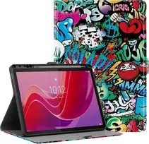 Derwere dėklas, skirtas lenovo tab m11, vaikams, itin plonas magnetinis dėklas lenovo tab m11 su rašiklio laikikliu, ty