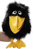 Carl Dick varna, kranklys, rankų lėlė, 30/40 cm, pliušinis žaislas, minkštas žaislas 2020