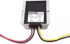 Dc įtampos reguliatorius, automobilinis 12 v maitinimo įtampos stabilizatorius 12 a apsauga nuo viršįtampių 144 w, dc reguliatorius automobiliui sunkvežimiui akumuliatoriaus transporto priemonei valties varikliui saulės sistemos apsauga (dc 10-36 v įvesti