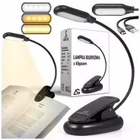 Arsa Go Led naktinė stalinė belaidė usb lempa knygoms skaityti su spaustuku