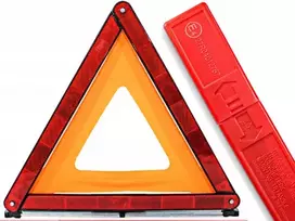 Avarinis automobilinis atšvaitinis trikampis stabilus + dėklas