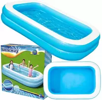 PRIPUČIAMAS SODO BASEINAS DIDELIS BESTWAY 262x175x51 VAIKAMS ŠEIMAI 775 L