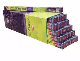 Kvapiųjų smilkalų lazdelės Antim Mosquito Lemon Lavender Hem 1 maža pakuotė - 8 lazdelės
