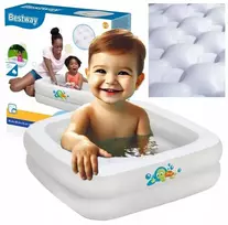 Bestway Pripučiamas baseinas vaikams Turistinė vonia Kūdikių dušo padėklas 86x86