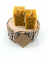 Žvakė iš bičių vaško stulpelio su bite