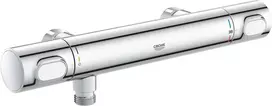 Grohe Precision Flow Dušo maišytuvas su termostatu, vandens taupymas, chromas