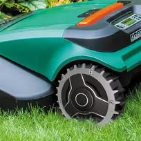 Ywnyt nerūdijančio plieno spygliai, skirti bosch indego xs 300 m700 s 500 m+700 s+500 su 12 m4 plokščios galvutės varžtais, pagerinantys trauką robotinei vejapjovei