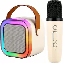 Kompiuterio kolonėlės Karaoke rinkinys belaidis rankinis mikrofonas su bluetooth garsiakalbiu