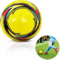 Geltonas futbolo kamuolys, 5 dydis, apsauga nuo oro nutekėjimo, profesionalus futbolo kamuolys, odinis, vaikams, oficialus treniruočių futbolo kamuolys, vandeniui atsparus kamuolys varžyboms vaikams, paaugliams, suaugusiems, vidaus, lauko