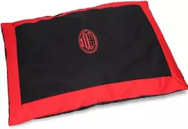Ac Milan unisex petpilacmilanmed kaklo mova suaugusiems, juoda, l