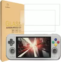 Mr.shield Ekrano apsauga, suderinama su Retroid Pocket 4 / Retroid Pocket 4 Pro [2 vnt.] Apsauginė stiklo plėvelė 9h kietumas, Hd skaidri ekrano apsauga