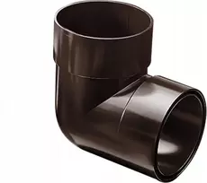 Proaqua Budmat Pvc alkūnė 110 87,5 laipsnių ruda ral 8017