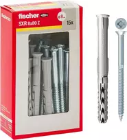 Fisher Fischer 8 x 80mm pilki prailginti kaiščiai su varžtu