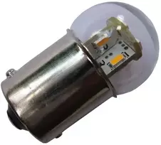 Led lemputė šilta Ba15s 12v Dc 5w 10w pozicija