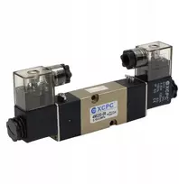 Pneumatinis solenoidinis vožtuvas 4m220-08-dc24v 5/2 bistabilus 1/4"