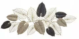 Dekoratyvinė 3d metalinė plokštė įvairiaspalvė 131x4,5x61 cm