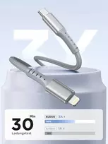 Usb c lightning kabelis 3 m, ilgas iphone įkrovimo kabelis usb c [mfi sertifikuotas] power delivery usbc į lightning greito įkrovimo kabelis greitas lightning usb c kabelis, skirtas iphone 14/13/12 pro max plus/11/xs/8/7/6