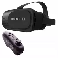 Netgear Vr akiniai išmaniesiems telefonams Glasses 3d + pultelis, juodi, Hykker