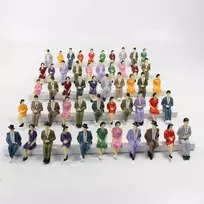 Evemodel P3002 Traukinio modelio figūrėlės, 1:30, 48 vnt.