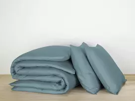 De Witte Lietaer Olivia Arctic patalynės komplektas antklodei 240 x 220 cm + 2 pagalvių užvalkalai 60 x 70 cm