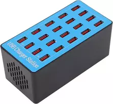 Wlx-a5+ 100w usb šakotuvo įkroviklis su 20 prievadų, sieninis maitinimo šaltinis su daugialype apsauga, greito įkrovimo stotelė, išmanusis usb įkroviklis elektroniniams prietaisams