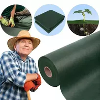 Žalia mulčiuojanti Uv agroplėvelė nuo piktžolių 50g/m2 1,1m x 65m