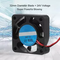 2 vnt. 3d spausdintuvo ventiliatoriai, 24v, 4010, 7000 Rpm, didelis oro srautas