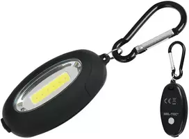 Žibintuvėlis Mini Brelokas Led Mil-tec Mini Key Chain Light + Magnetas ir Karabinierius