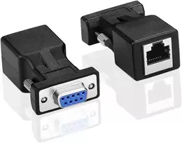 Db9 Rs232 9 kontaktų į Rj45 jungties prailgintojas