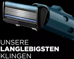 Wilkinson Sword - The Icon skustuvo galvutės, 4 x atsarginės galvutės, deimantu dengtas 5 ašmenų skustuvas