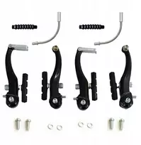 V-brake 110mm aliumininiai dviračio stabdžių žandikauliai komplektas priekis ir galas H185
