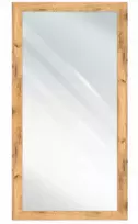 Veidrodis su rėmu 150x80 cm, auksinio ąžuolo craft