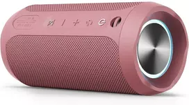 Kompiuterio kolonėlės Eduplink Nešiojama Bluetooth kolonėlė, atspari vandeniui Ipx7, belaidė kolonėlė (rožinė)