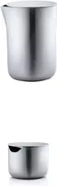 Blomus Basic 63620 pieno ąsotis su nerūdijančio plieno dangteliu + 63621 cukrinė su nerūdijančio plieno dangteliu Basic